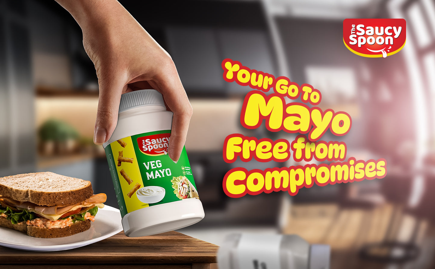 The Saucy Spoon -   Plain Veg Mayo