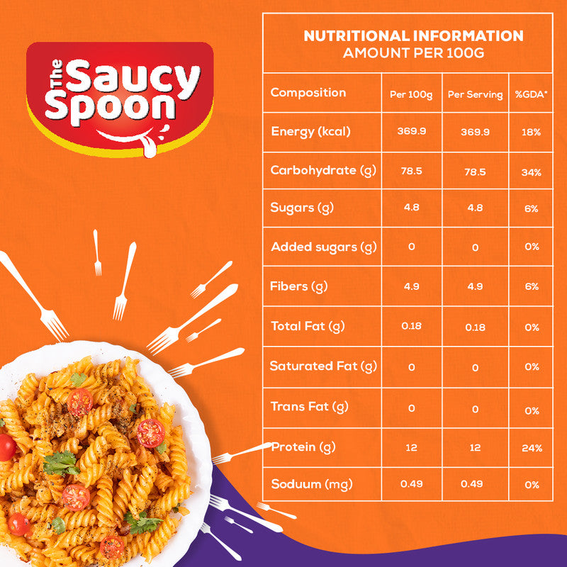 The Saucy Spoon - Fusilli Pasta