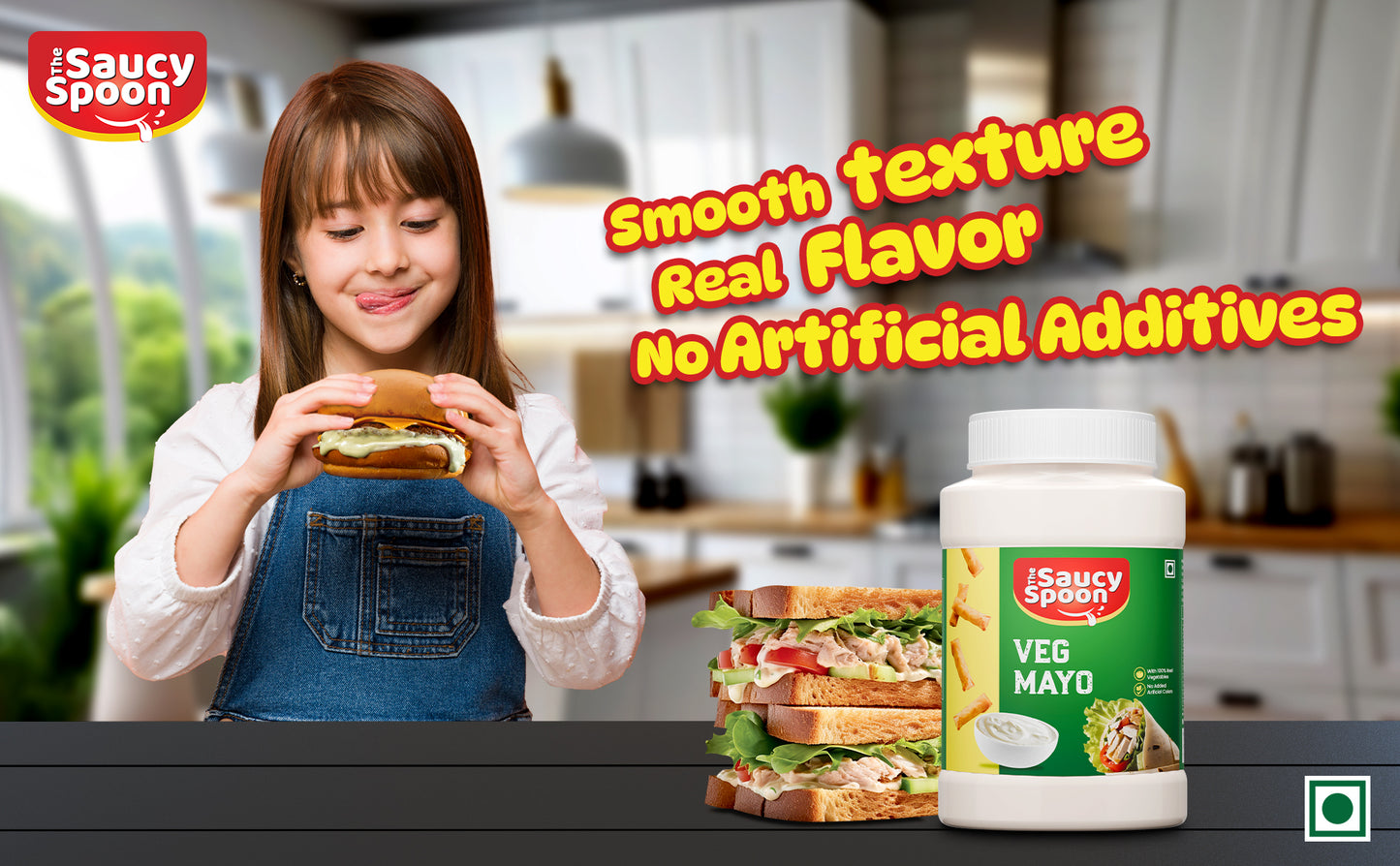 The Saucy Spoon -   Plain Veg Mayo