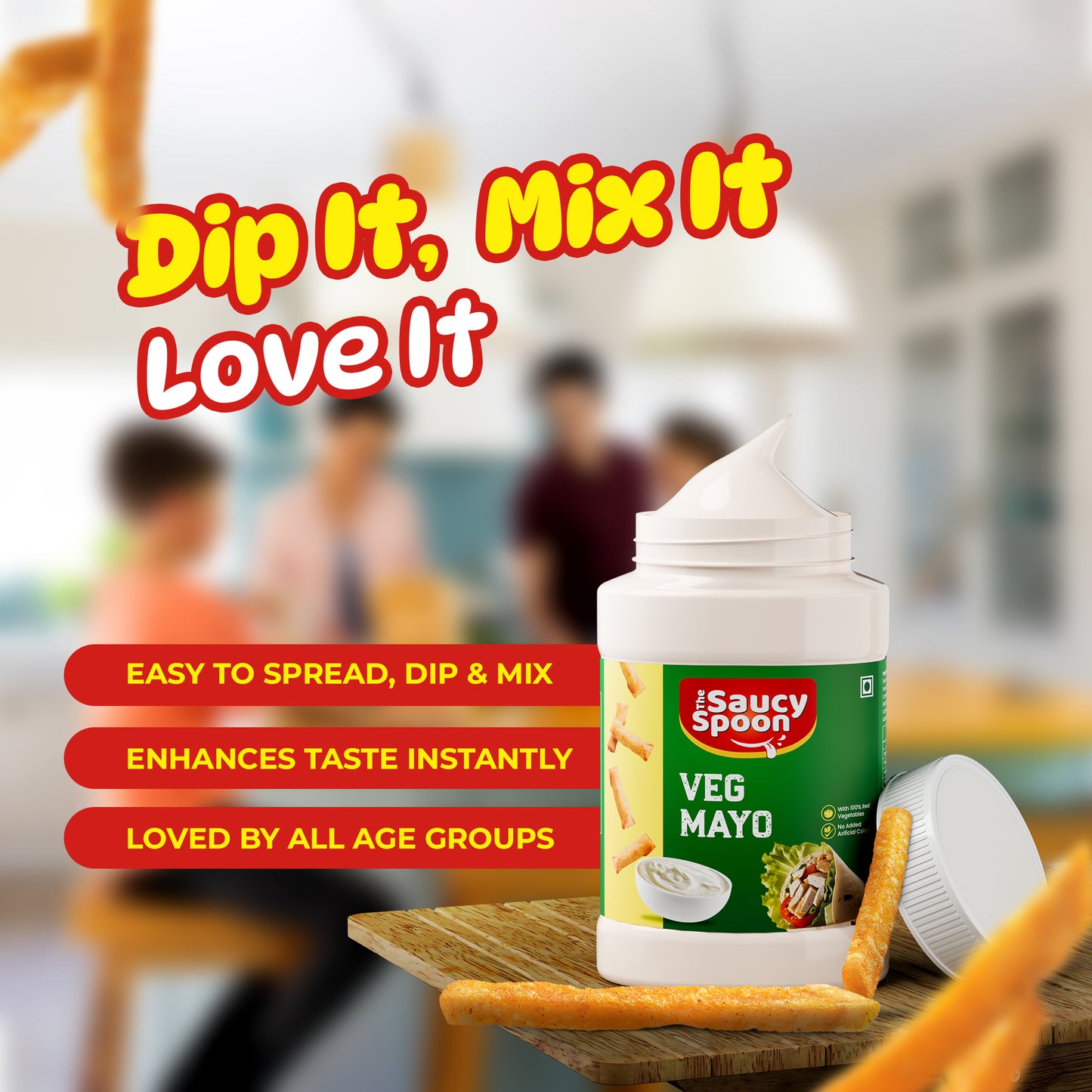 The Saucy Spoon -   Plain Veg Mayo