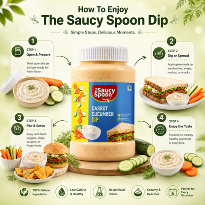 The Saucy Spoon Family Pack of 8 Premium Sauces & Dips | Mayo, Dips & Cooking Sauces Combo Pack