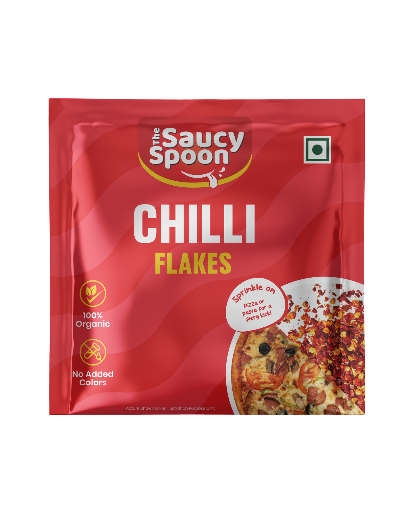 Bulk Chilli Flakes Sachets 0.75g for HORECA | 150 Sachets Bag| The Saucy Spoon