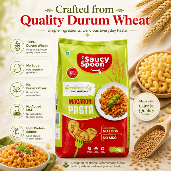 The Saucy Spoon - Macroni Pasta ( Pack of 2 )