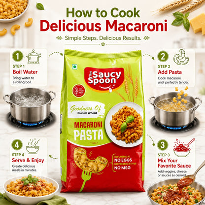 The Saucy Spoon - Macroni Pasta ( Pack of 2 )