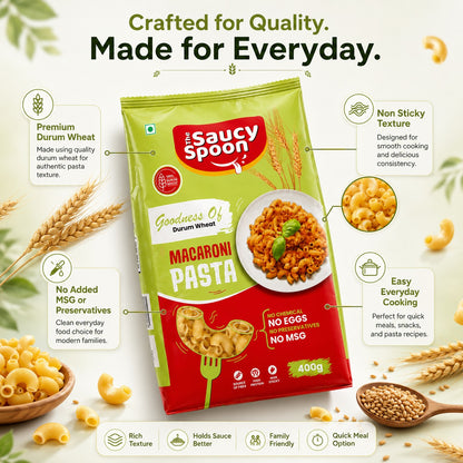 The Saucy Spoon - Macroni Pasta ( Pack of 2 )