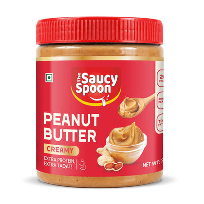 🥜 The Saucy Spoon – Creamy Peanut Butter | 1 KG