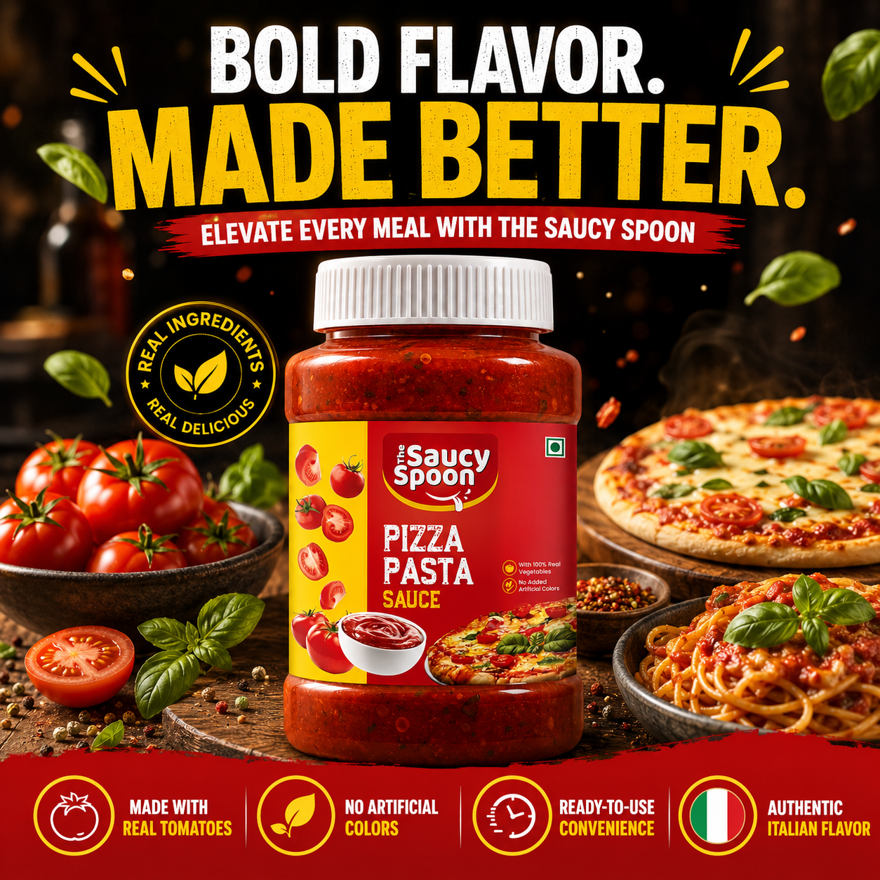 The Saucy Spoon Family Pack of 8 Premium Sauces & Dips | Mayo, Dips & Cooking Sauces Combo Pack