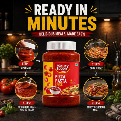 🍕 Pizza Pasta Sauce – The Perfect Italian Twist for Every Bite!
