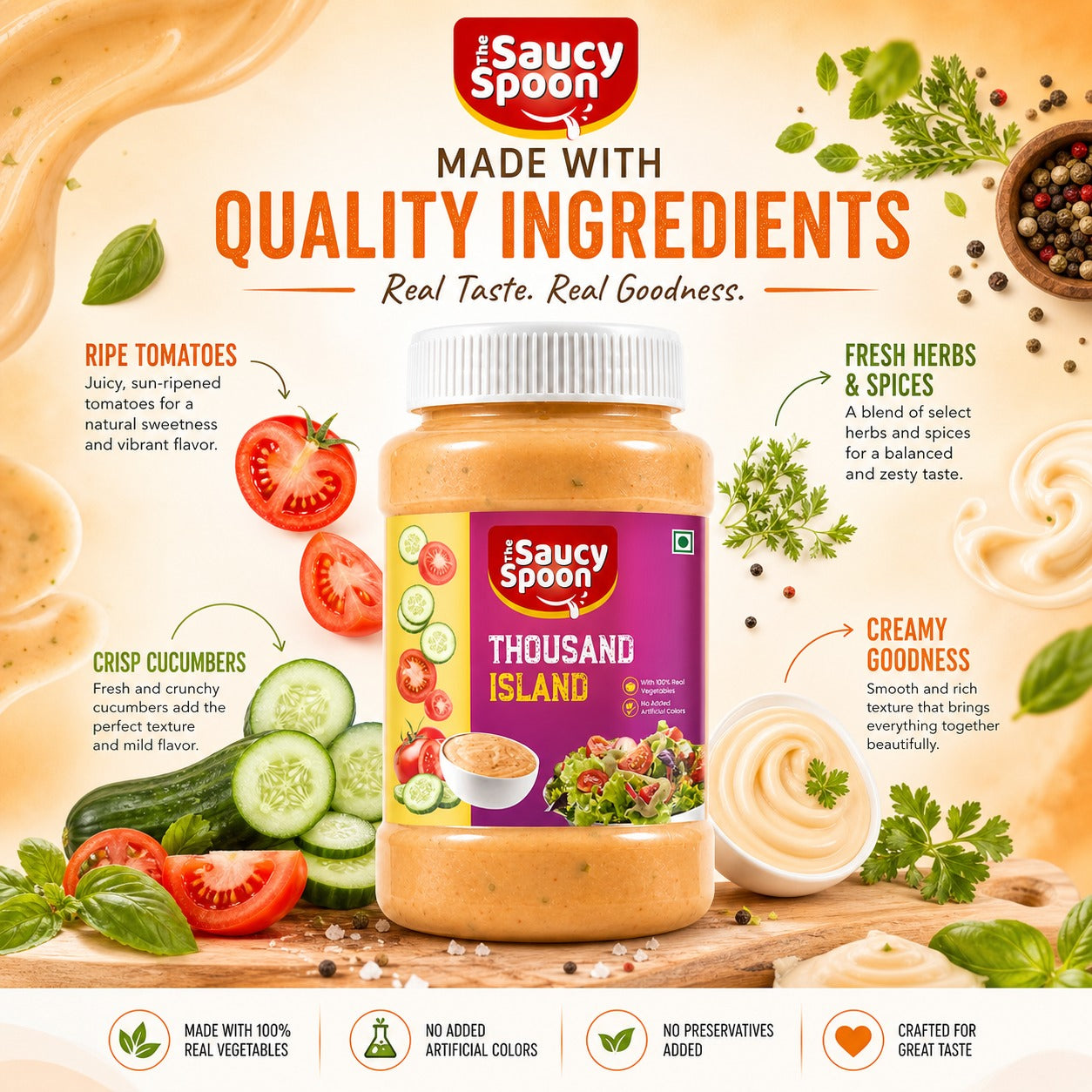 The Saucy Spoon -   Thousand Island Spread