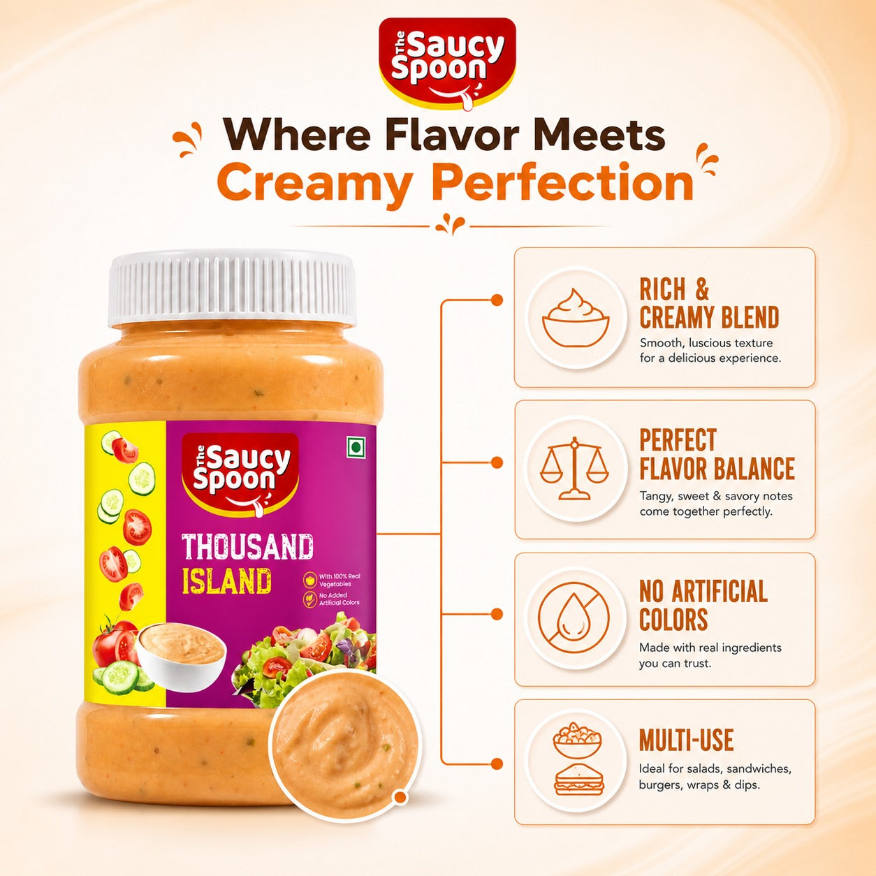 The Saucy Spoon -   Thousand Island Spread