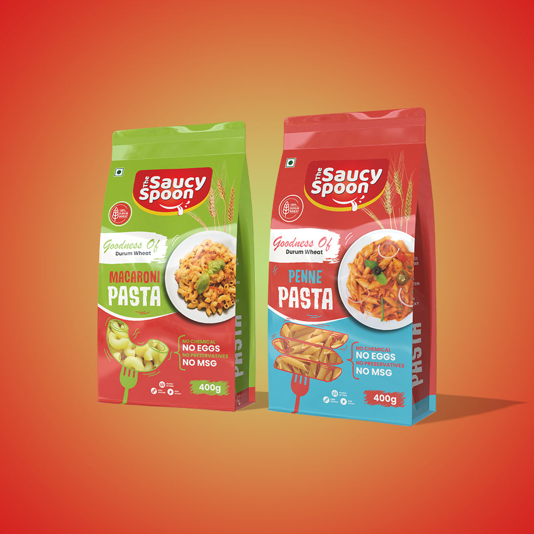 🍝 The Saucy Spoon – Combo Penne & Macaroni Pasta