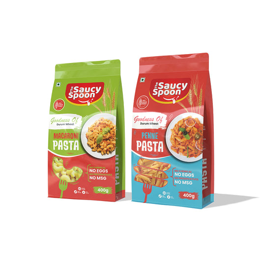 🍝 The Saucy Spoon – Combo Penne & Macaroni Pasta